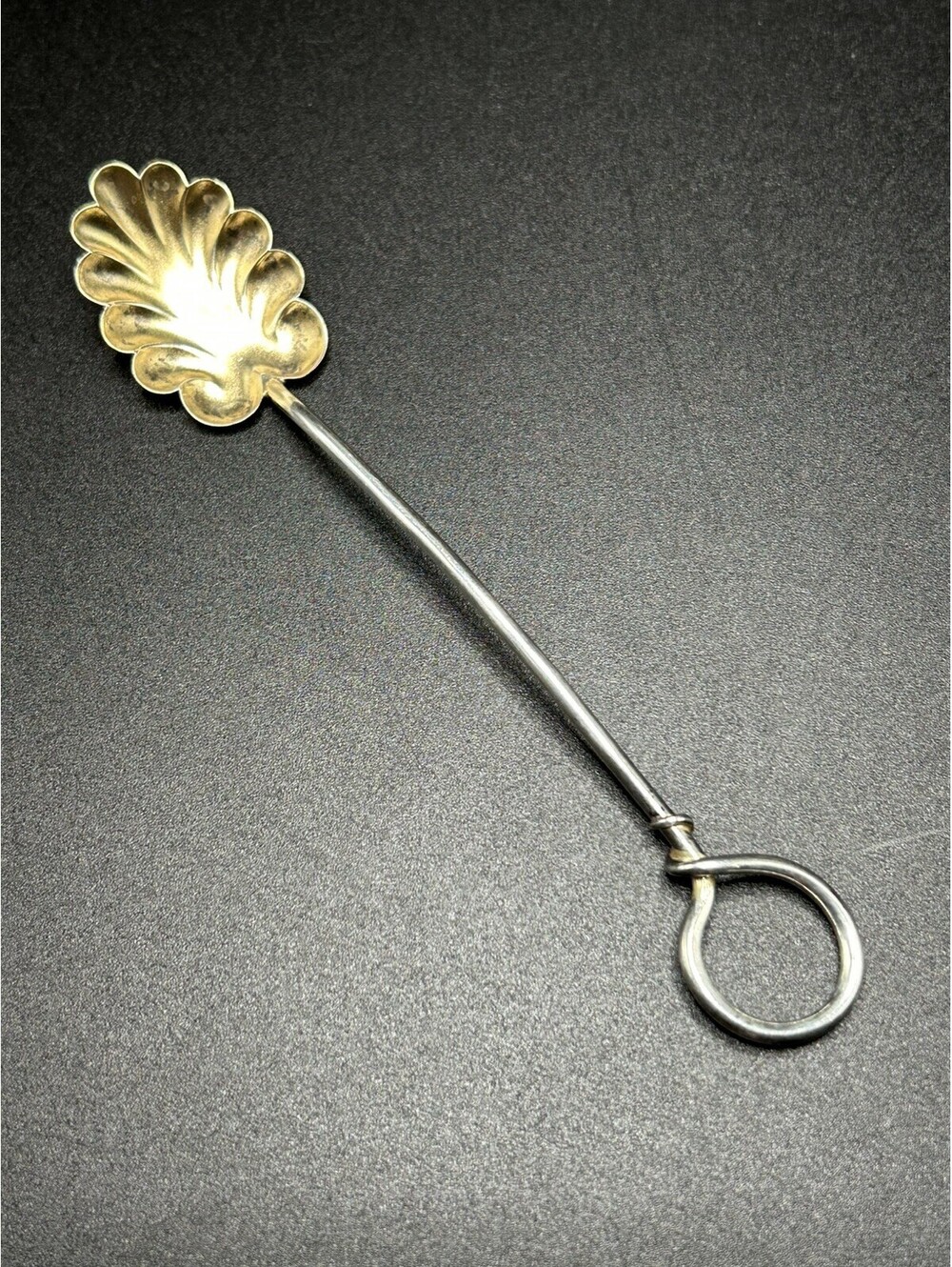 Vintage Gorham Sterling Silver Small Salt Sugar Condiment Spoon 1940’s 4inch